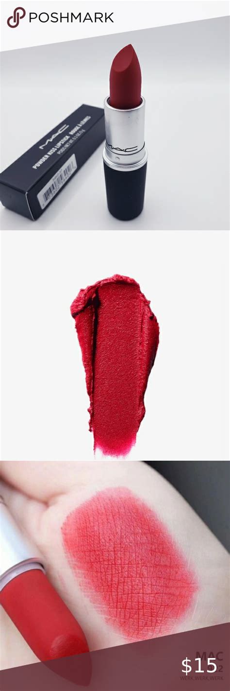🆕️mac Powder Kiss Lipstick💋 922 Werk Werk Werk Lipstick Powder Lipstick Mac Powder