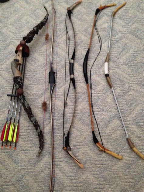 My Collection Traditional Archery Recurve Bow Archery Bows