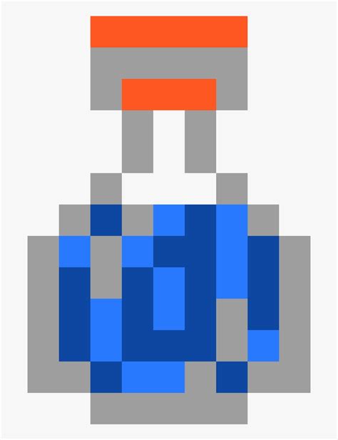 Pixel Art Minecraft Potion Img Daisy