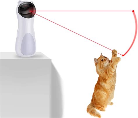 Cat Laser Toy Automatic Rotating Laser Pointer For Cats Usbbattery