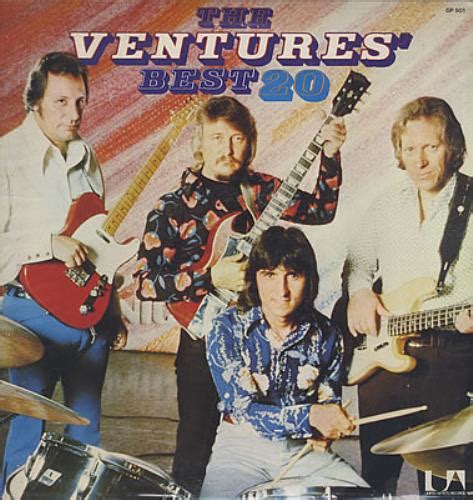 The Ventures Best 20 Japanese Promo vinyl LP album (LP record) (138645)
