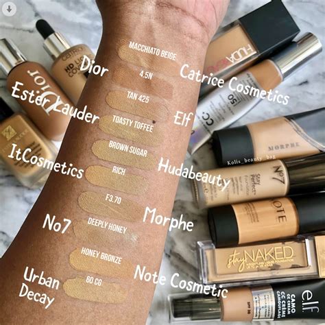 Huda Beauty 410g Brown Sugar Faux Filter Foundation Dupes All In The