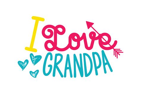 i love grandpa graphic by thelucky · creative fabrica