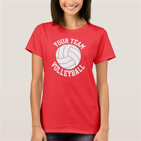 Camisetas Voleibol Zazzlees