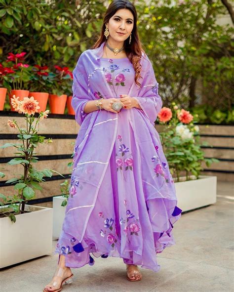 Aachho Jaipur On Instagram “this Solid Lavender Suit Set Is All You Need For Your Fri