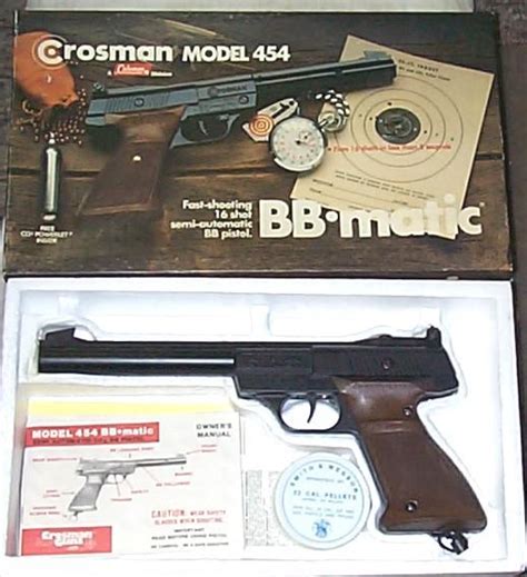 Crosman Model 454 Bb Matic In Box