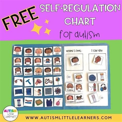 Free Self Regulation Chart Autism Little Learners