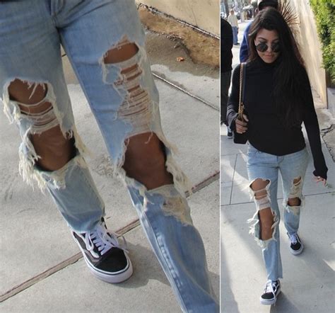 Ways To Wear Extremely Ripped Jeans With Big Holes