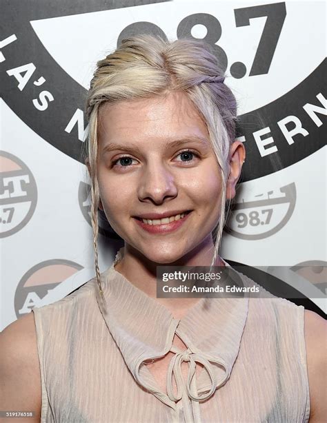 Singersongwriter Aurora Poses After Performing A Private Concert At News Photo Getty Images