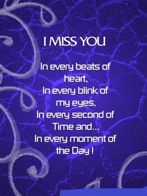 All of us get sad whenever we miss someone, be it a family, friend or lover. Get here my collection of miss you quotes including miss you quotes in love quotes.Loving ...