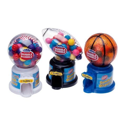 Kidsmania Dubble Bubble Hot Sports Gum Ball Dispenser 141oz 40g