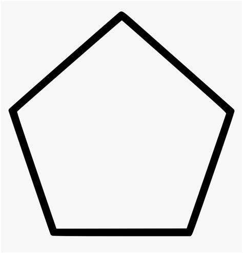 Polygon Pentagon Shape Transparent Hd Png Download Kindpng