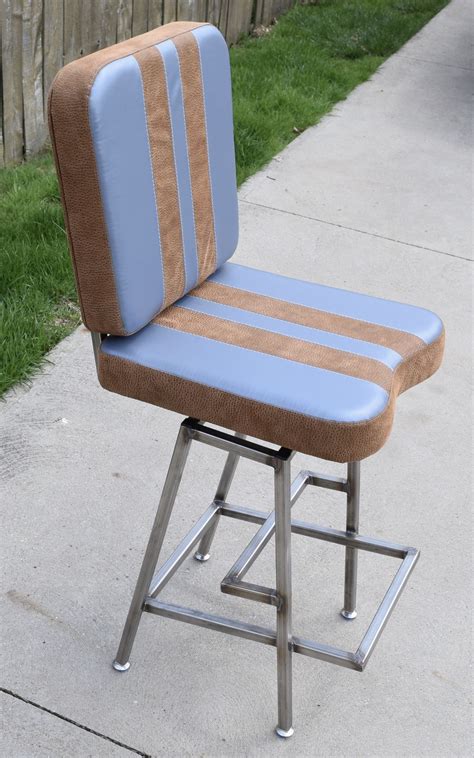 Exotic wood bar tops, live edge and hand crafted. Custom Made Bar Stool by Boarwood LLC | CustomMade.com