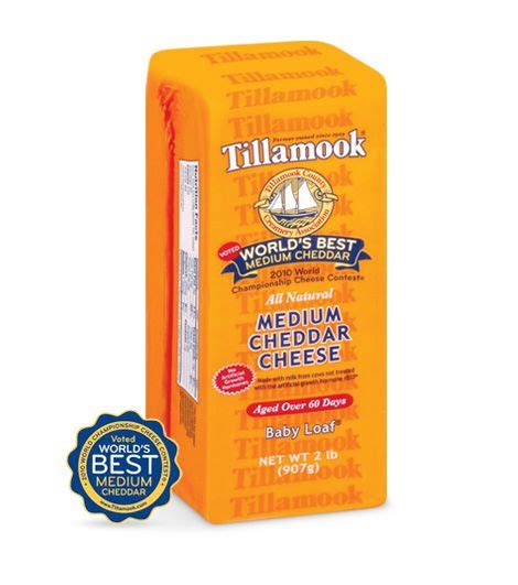 This cheese is the best! | Tillamook, Cheddar cheese, Tillamook cheddar