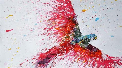 How To Splatter Paint On Canvas I Have 5 Tips For Using Black