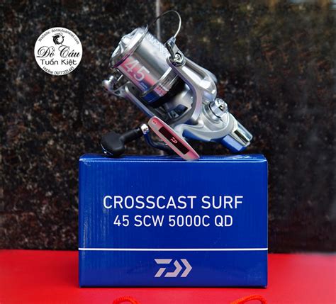 Máy câu Daiwa CrossCast Surf SCW 5000C QD