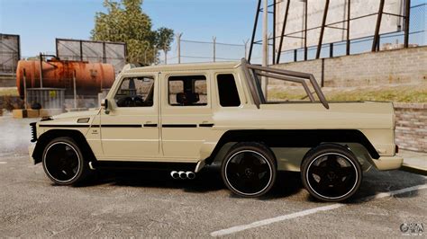 Mercedes has just revealed a load of images and a video of the g63 amg 6x6 on its facebook page. Mercedes-Benz G63 AMG 6x6 para GTA 4