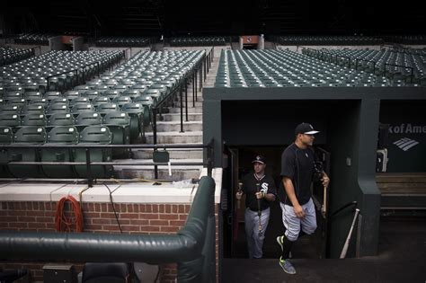 Orioles Play In Eerily Empty Stadium Sirens In Distance The New York Times