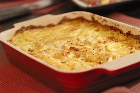 Potato Casserole With Sour Cream Cottage Cheese Recipe