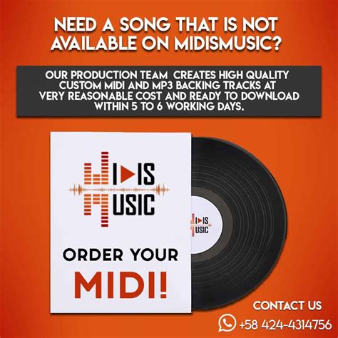 Custom Midi File Midis Music Professional Midi And Backing Tracks