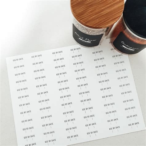 Use By Date Labels Noufs