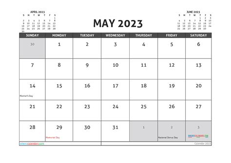Free Printable April 2023 Calendar 12 Templates Free Printable 2021