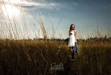 Stunning Spokane Senior Session Crystal Madsen Photography