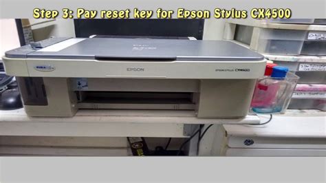 Reset Epson Stylus Cx4500 Waste Ink Pad Counter Youtube