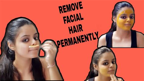 3 ways to get rid of facial hair permanently at home how to remove facial hair ria gautam youtube