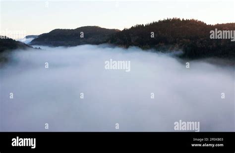 High Fog Above The Valley Stock Videos And Footage Hd And 4k Video