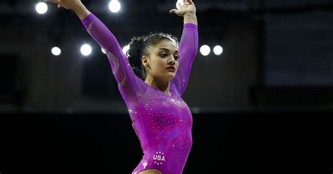 Laurie Hernandez Sassy Young Gymnast Embracing Rio Stage