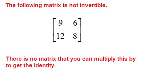 What is an inverse matrix? - MathBootCamps