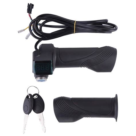 Buy Voltmeter E Bike Throttle Scooter Thumb Speed Control For Electric