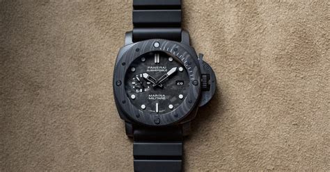 Introducing The Panerai Submersible Marina Militare Carbotech 47mm