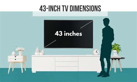 43 Inch Tv Dimensions How Big Is A 43 Inch Tv