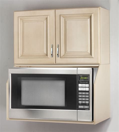 4.4 out of 5 stars 36. Tuscany White Maple Microwave Oven Wall Cabinet Set | eBay