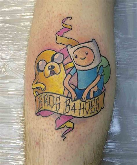 Best Adventure Time Tattoos Tattoo Insider Adventure Time Tattoo