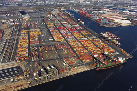 Port Elizabeth Container Yard Nj Stock Image C0503089 Science