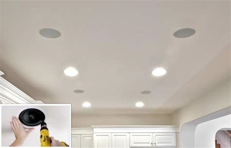 Installing ceiling speakers can be tricky. Installing In-Wall/Ceiling Speakers: Part 2 | Sound & Vision