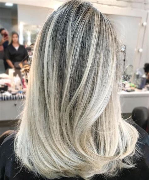50 Pretty Ideas Of Silver Highlights To Try Asap Hair Adviser Cool