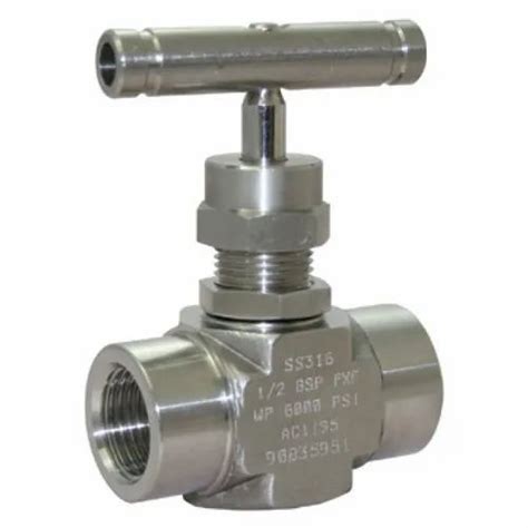 6000 Psi Stainless Steel Needle Valve At Rs 450piece In Navi Mumbai