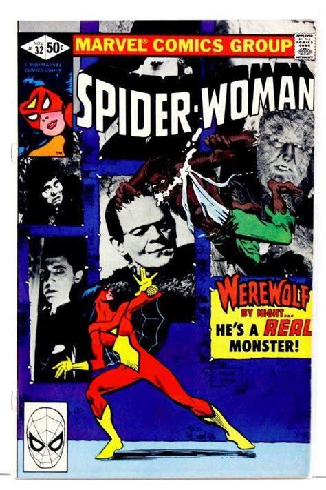 Spider Woman 32 Warewolf Frank Miller Cover Bronze Age 1980 Marvel
