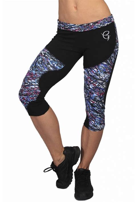 equilibrium activewear capri c361 women sexy activewear workout clothing gym sportswear women