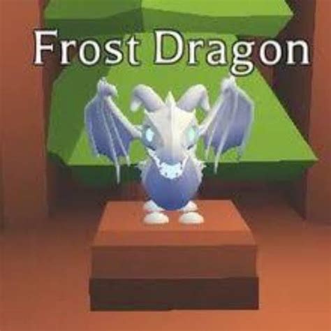 Roblox Adopt Me Pets Frost Dragon