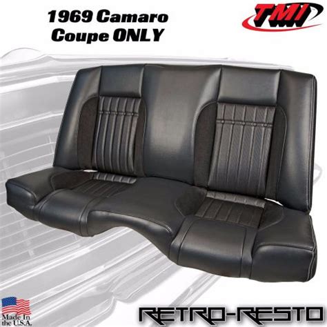 Buy 1969 Chevy Camaro Coupe Sport R Rear Seat Upholstery Kit W