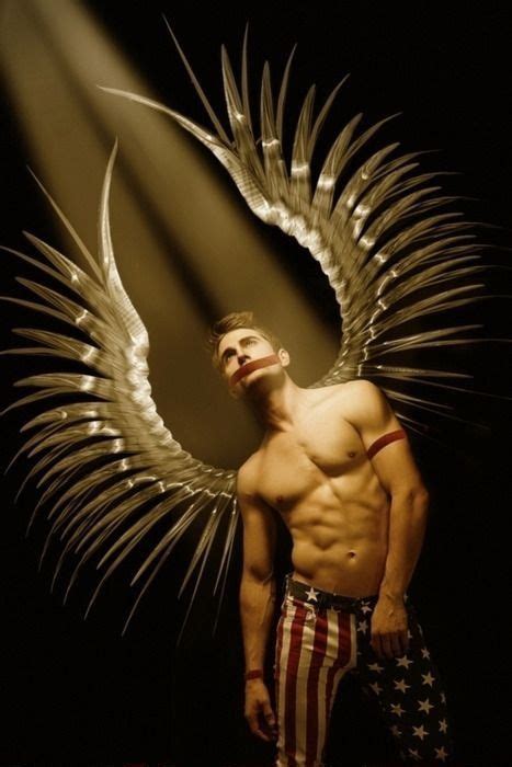 Men With Wings 😇 Male Angels Male Angel Fallen Angel