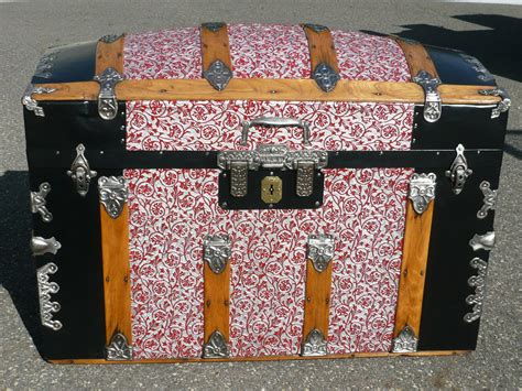 Talk with a painter or paint store about paint types and application methods. 1890s Embossed Metal Antique Trunk. See more trunks, get ...