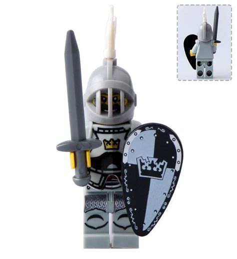 Medieval Knight Warrior Armor Soldier Minifigures Mini Figure Minifigs