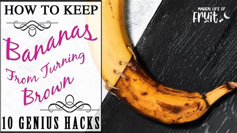 How To Preserve Bananas Longer References Do Yourself Ideas