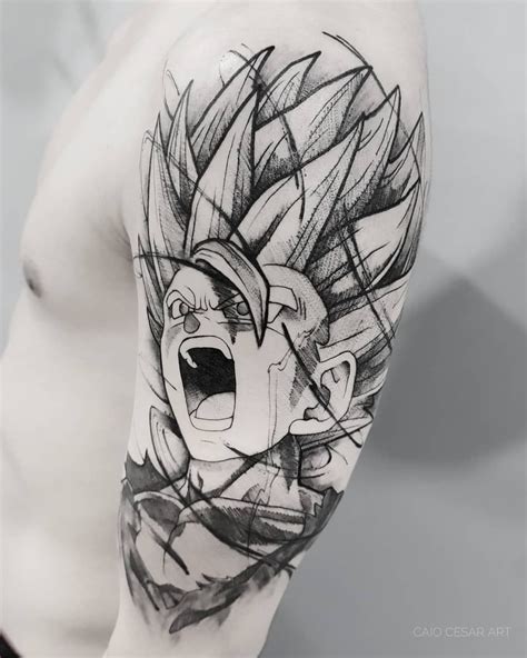 There is nothing too great about the dragon balls in solitude apart from the number of stars that are imprinted on them. Dragon Ball tattoos & designs by @caiocesar_art To submit ...